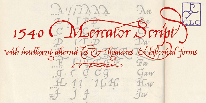 Police 1540 Mercator Script